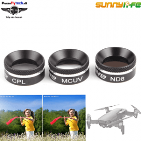 Combo 3 filter Mavic Air - CPL/MCUV/ND8