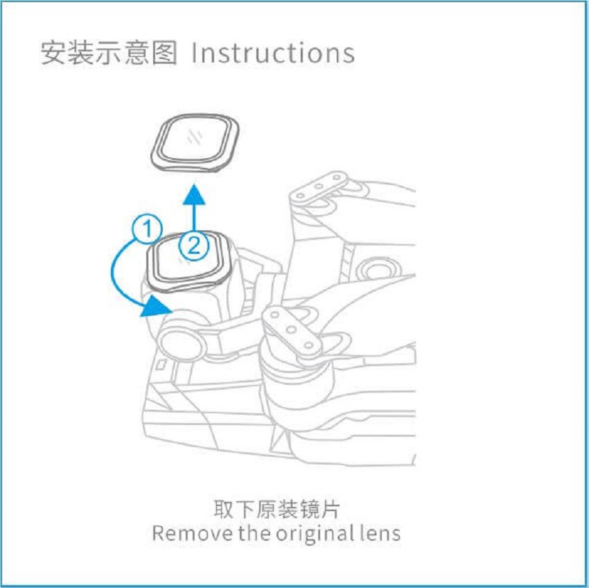 Hướng dẫn lắp Filter Mavic 2 Pro