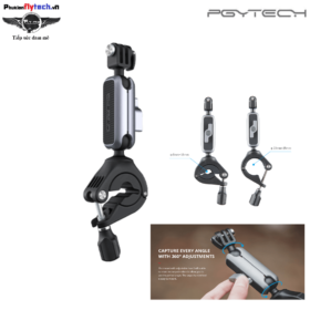 Bộ giá gắn đỡ action camera - gimbal trên xe đạp PGYTECH Action Camera Handlebar Mount