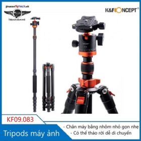 Chân máy ảnh Tripod máy ảnh cao cấp chuyên nghiệp K&F concept KF09.083