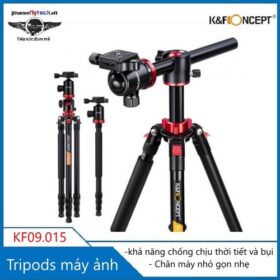 Chân máy ảnh Tripod máy ảnh cao cấp chuyên nghiệp K&F concept KF09.015