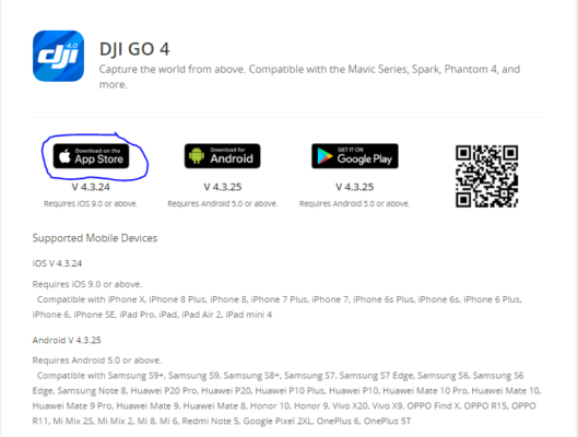 ưng dung DJI GO4