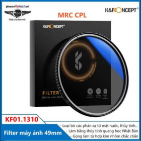 Filter máy ảnh K&F Kính lọc màu chuyên nghiệp cao cấp KF01.1310