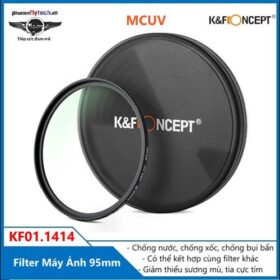 Filter máy ảnh MCUV 95mm K&F Kính lọc màu chuyên nghiệp cao cấp KF01.1414