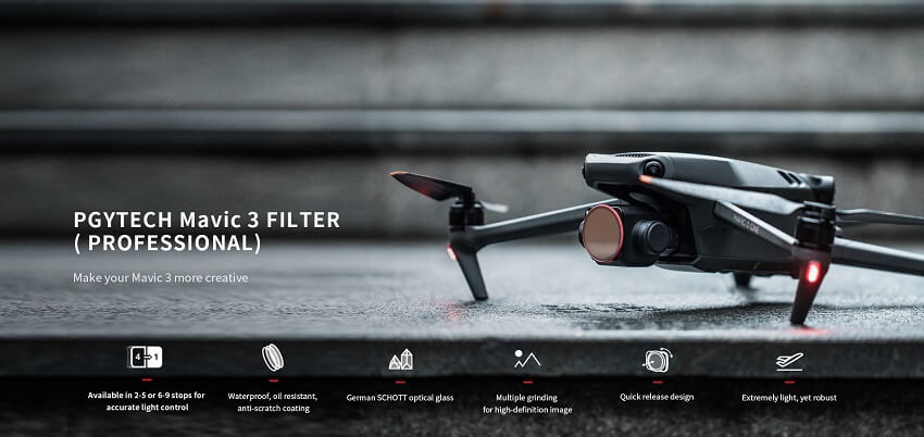 Filter CPL Mavic 3 Pgytech 