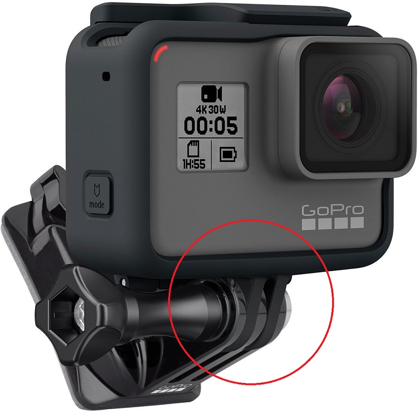Đầu nối gấp cho GoPro