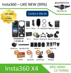 Insta360 X4 cũ ( like new )