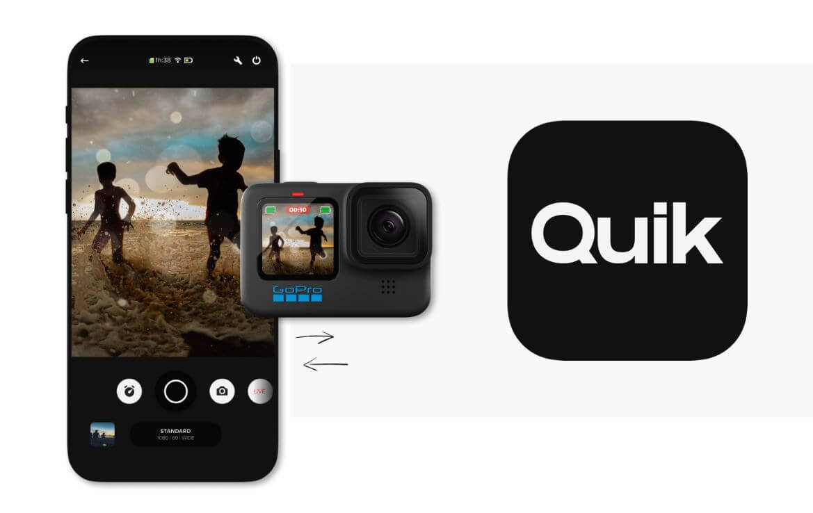 Kết Nối gopro với điện thoại App